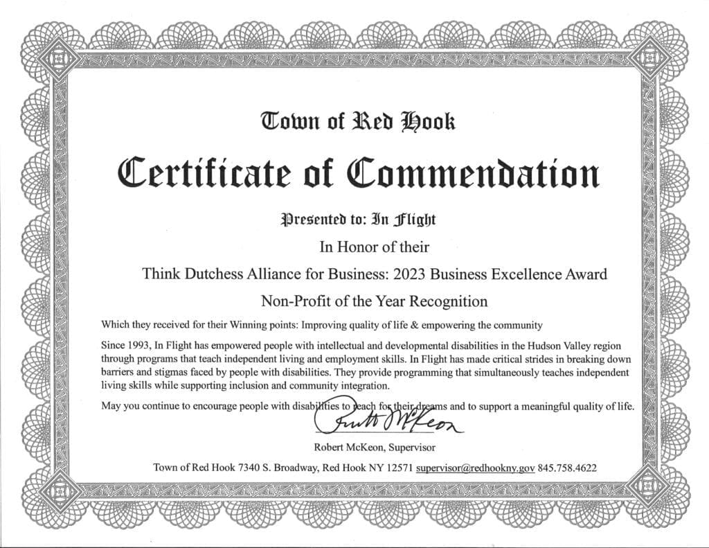 Certificate of Commendation awarded to Dr. Singh for business excellence.