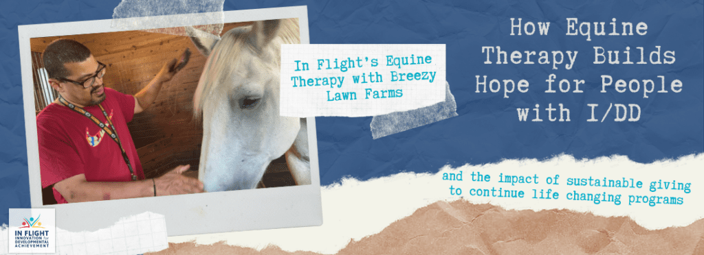 A white horse looking calm and gentle in a natural setting.