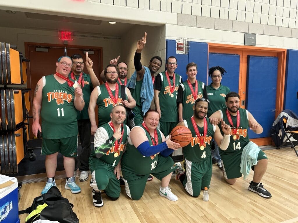 Ulster Tigers, In Flight's Special Olympics Basketball Team, winning gold