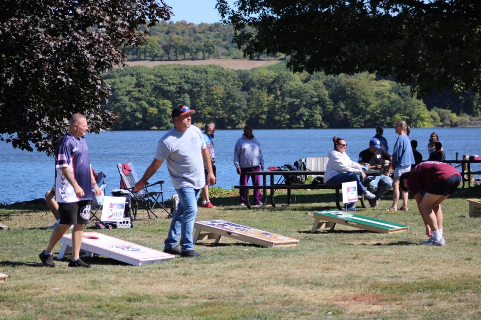Cornhole for a Cause Lit Up Catskill