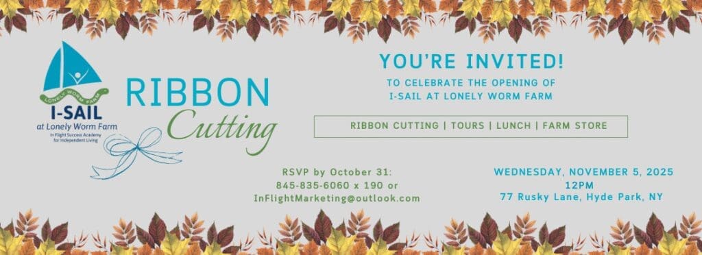 I-SAIL at Lonely Worm Farm Ribbon Cutting