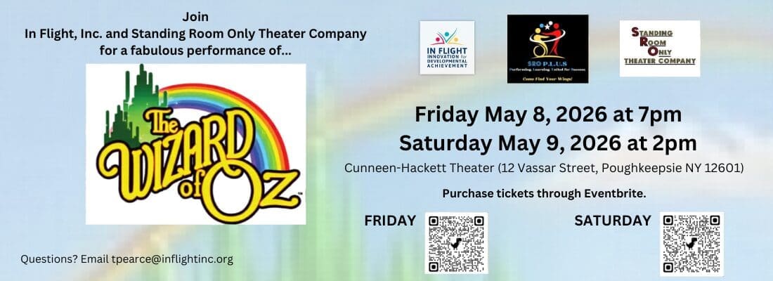 SRO PLUS Presents The Wizard of Oz - May 8th and 9th