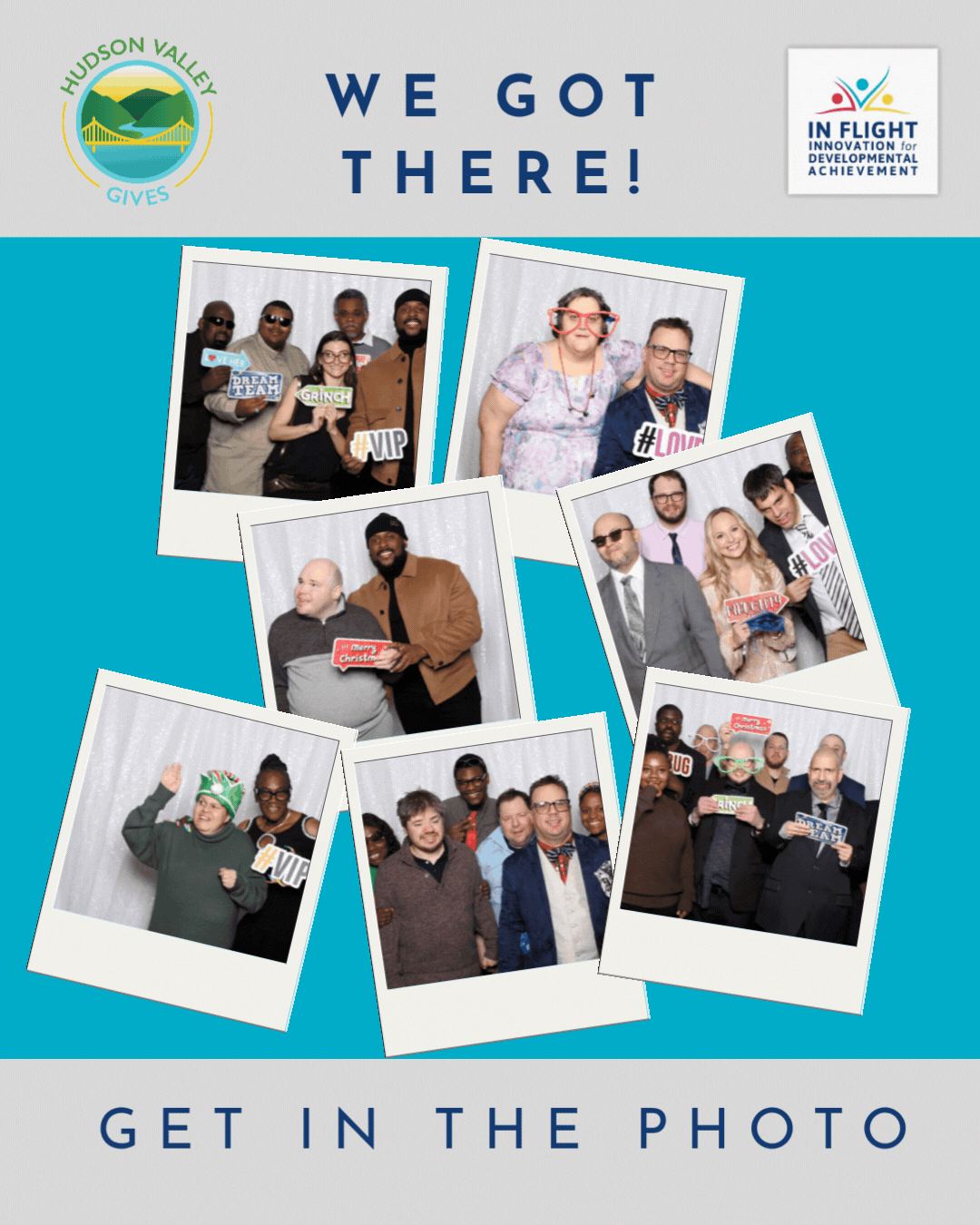 We Got There - Get in the Photo for Hudson Valley Gives