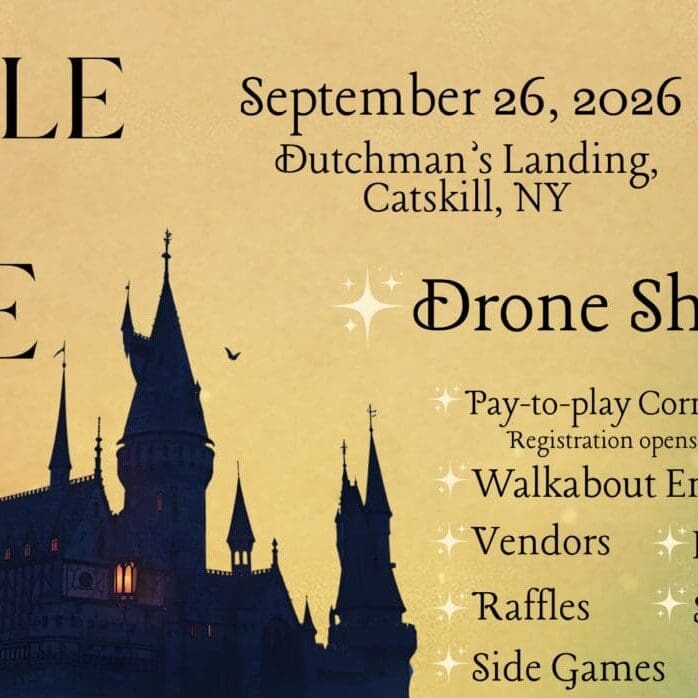 “Cornhole for a Cause Community Festival drone show”